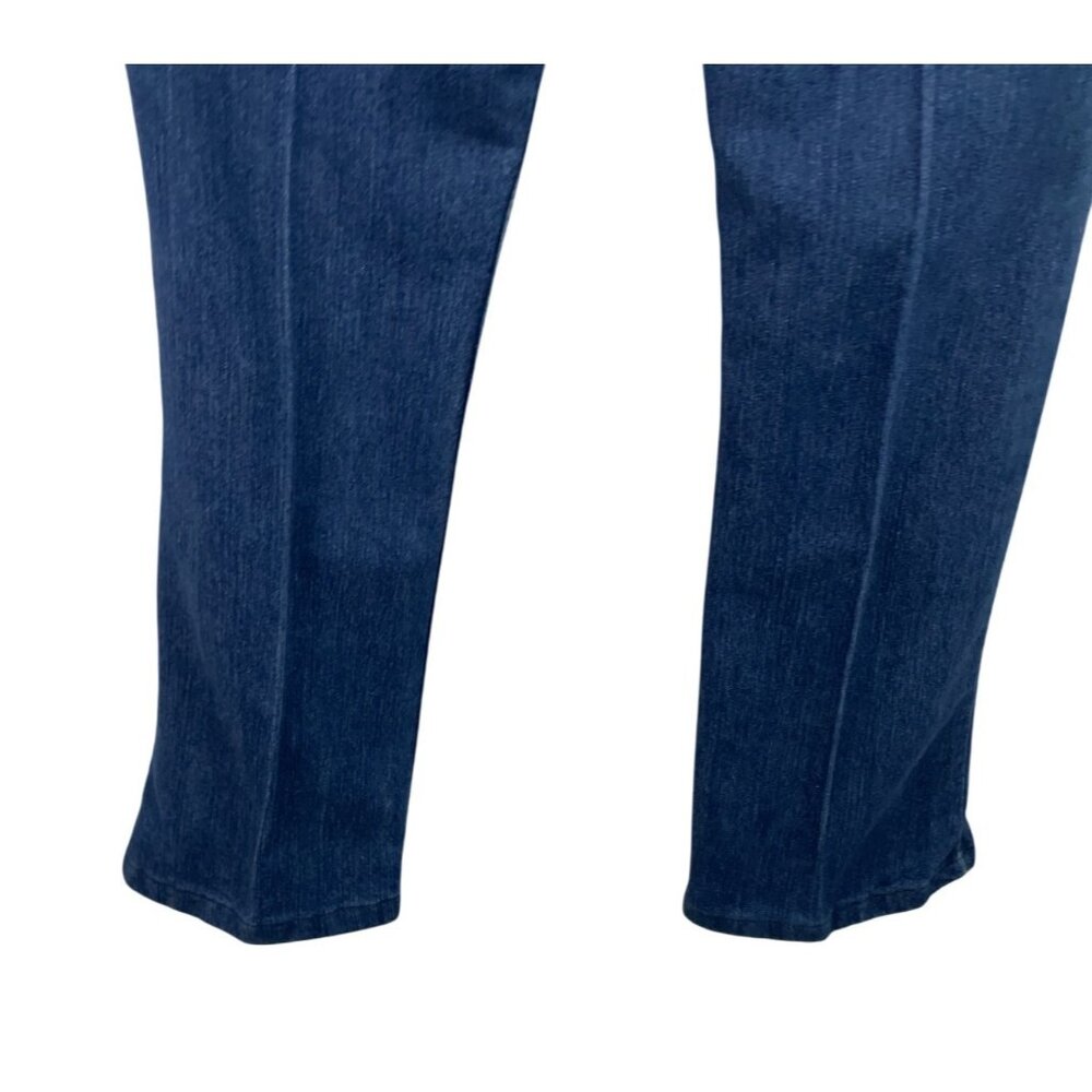 Bandolino Womens Missy Size 8 Embellished Pocket Bootcut Jeans Medium Wash Denim - Picture 4 of 11